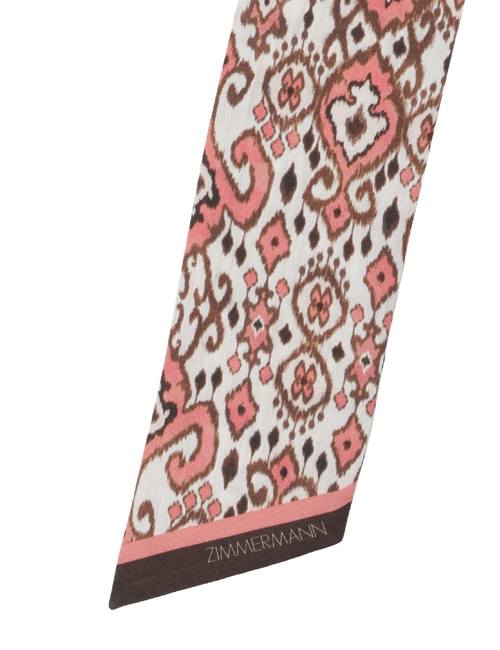 PRINTED SILK SCRUNCHIE - 3