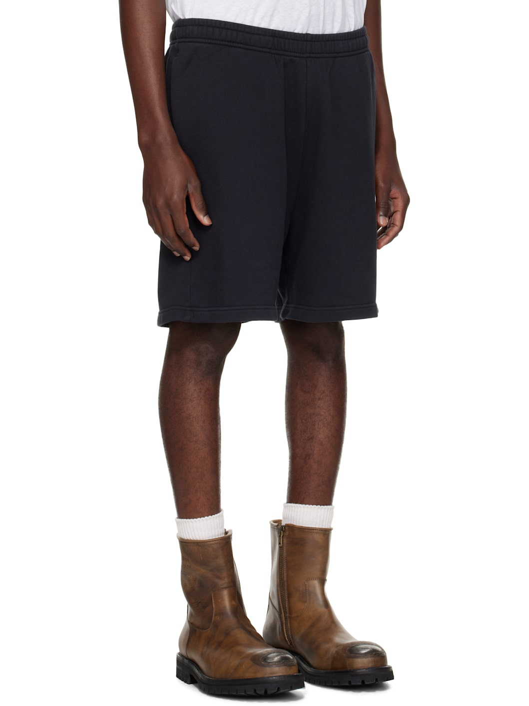 Black Fleece Shorts - 2