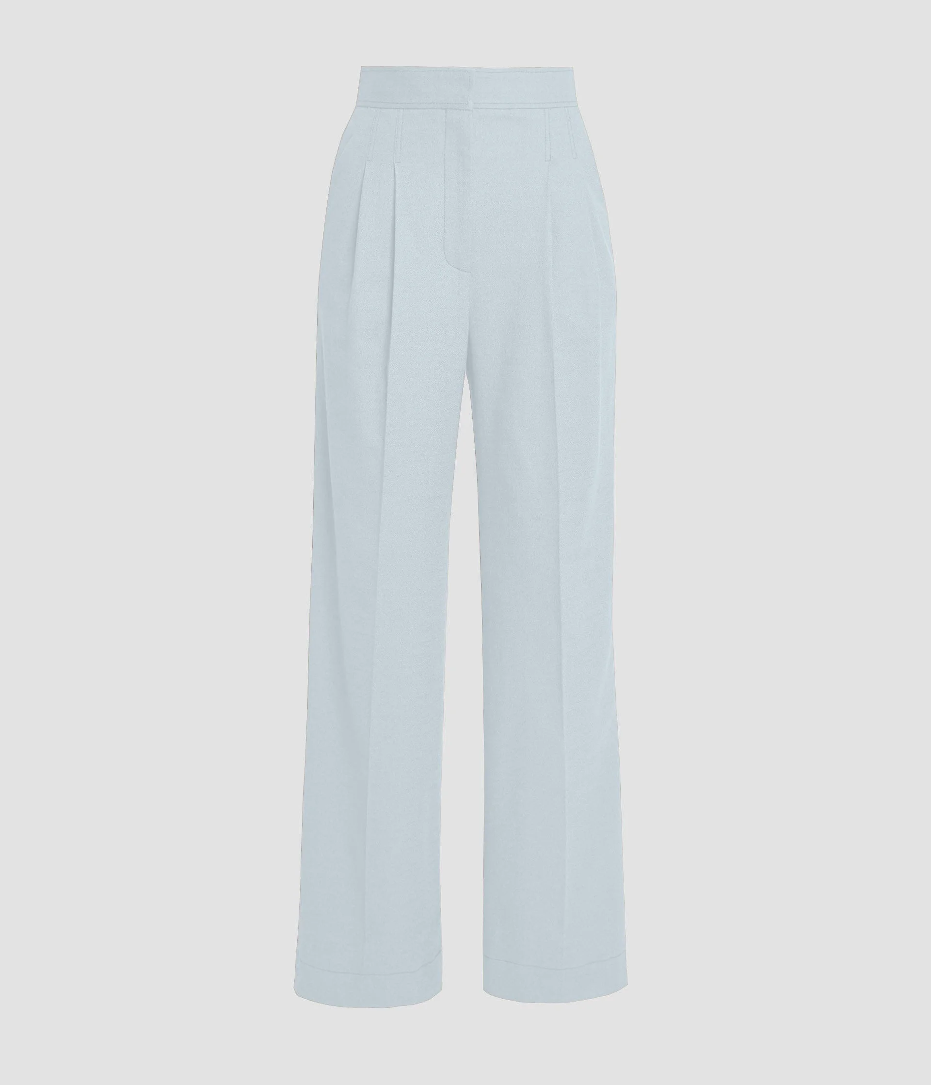 CREPE WIDE LEG TROUSER - 1