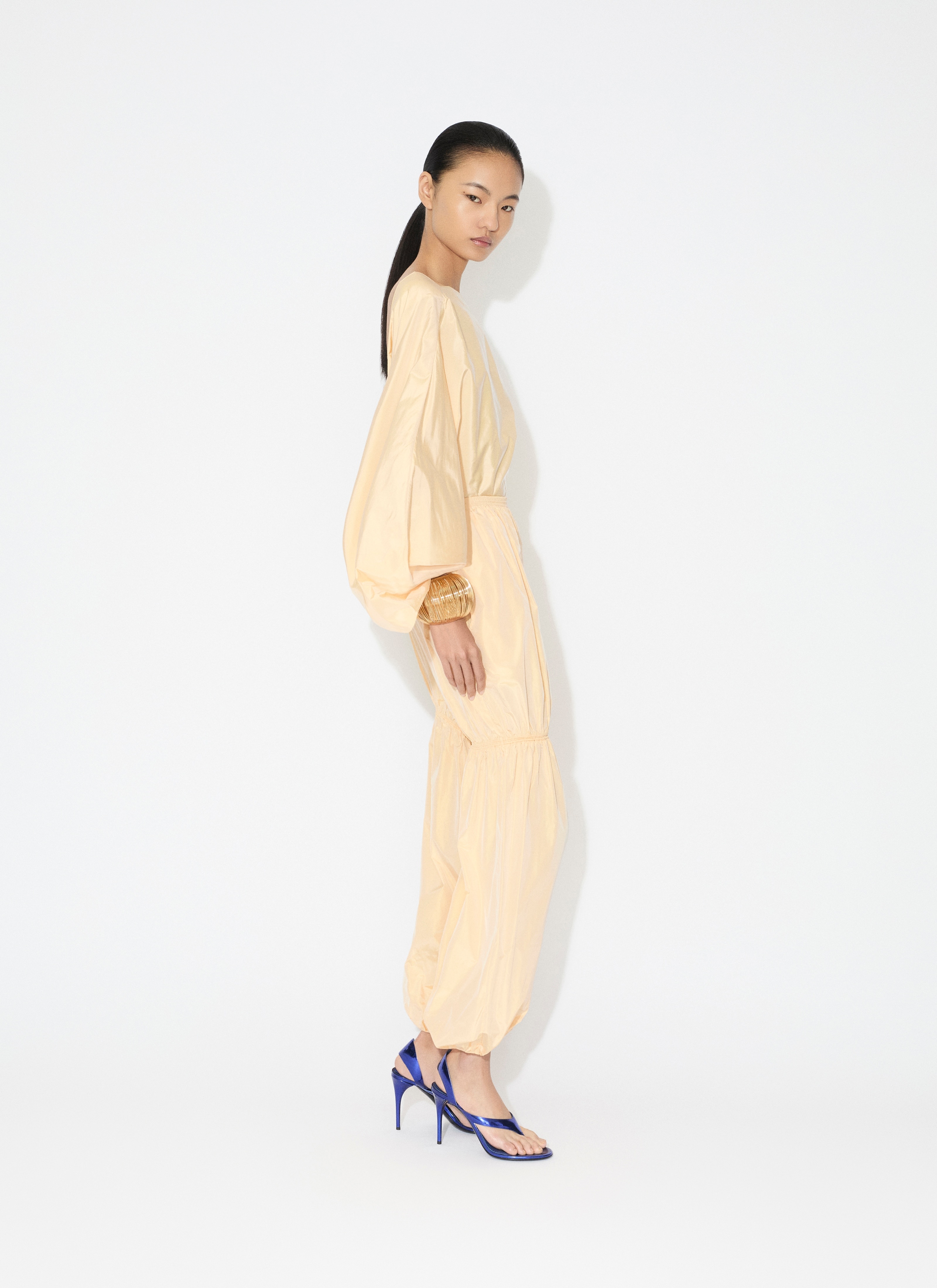 TAFFETA TRACK PANTS - 4