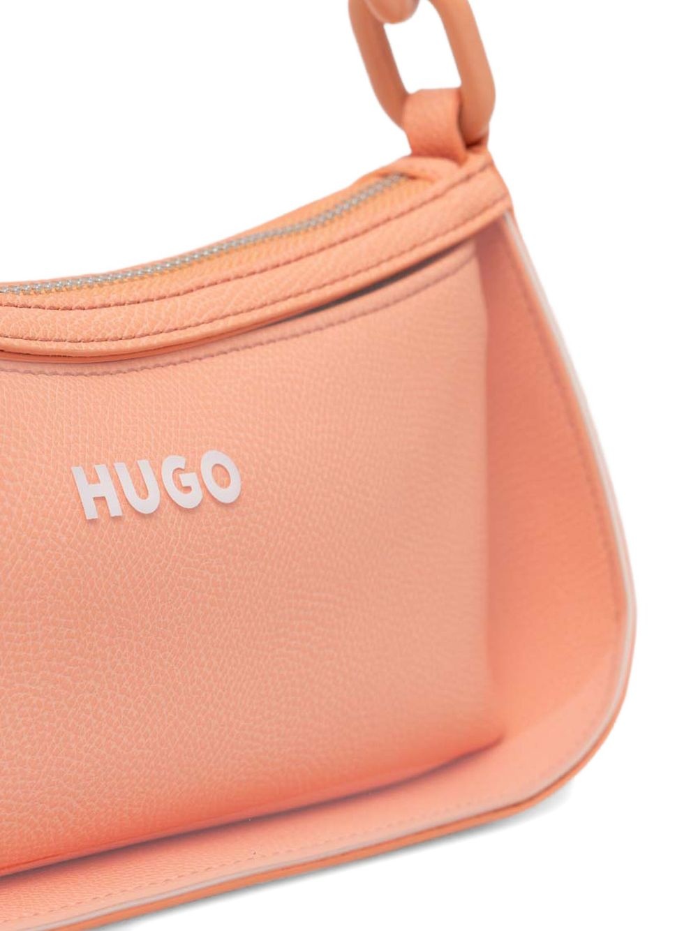 logo-print shoulder bag - 3