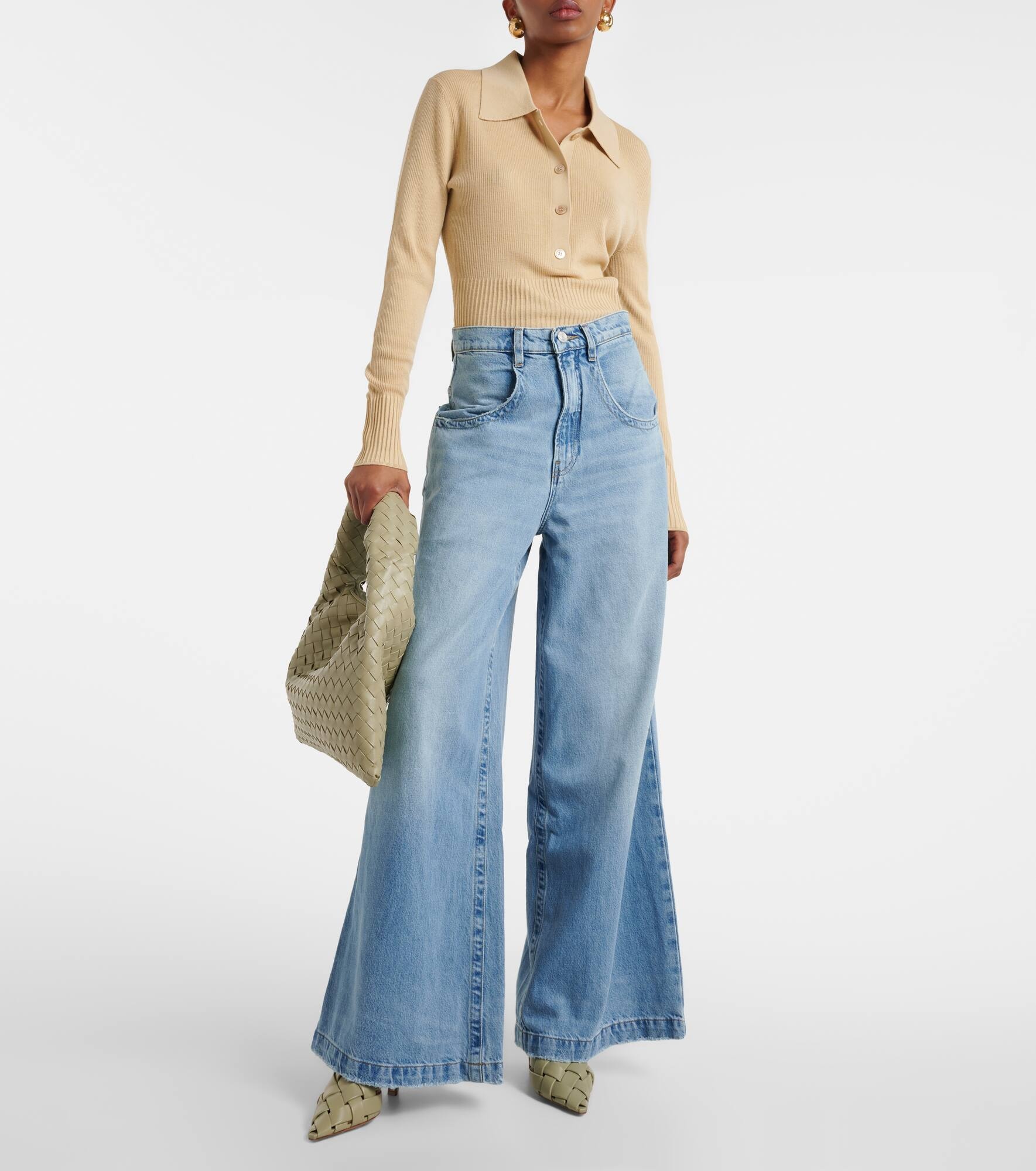 The Skater high-rise wide-leg jeans - 7