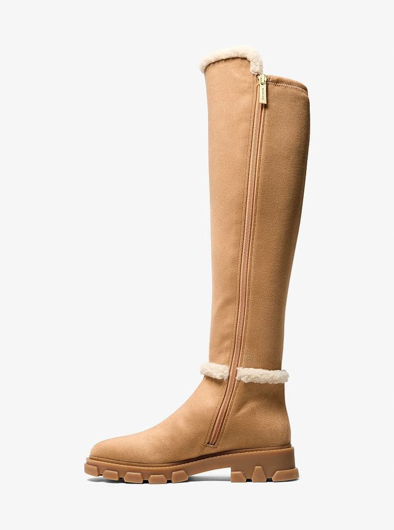 Ridley Faux Shearling Trim Riding Boot 3