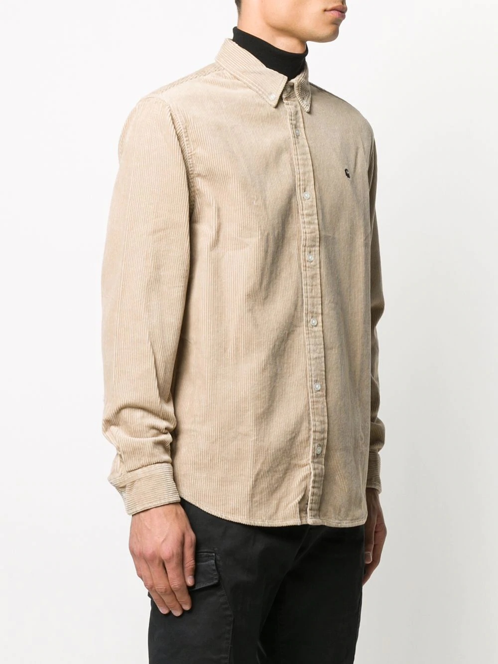 corduroy shirt jacket - 3