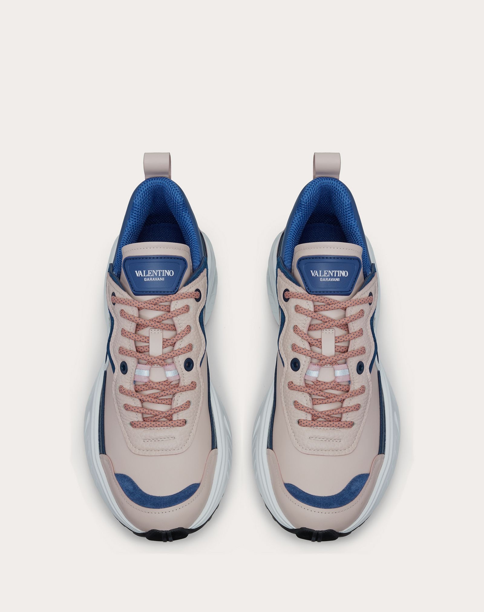 SHEGOES calfskin and split leather sneaker - 4