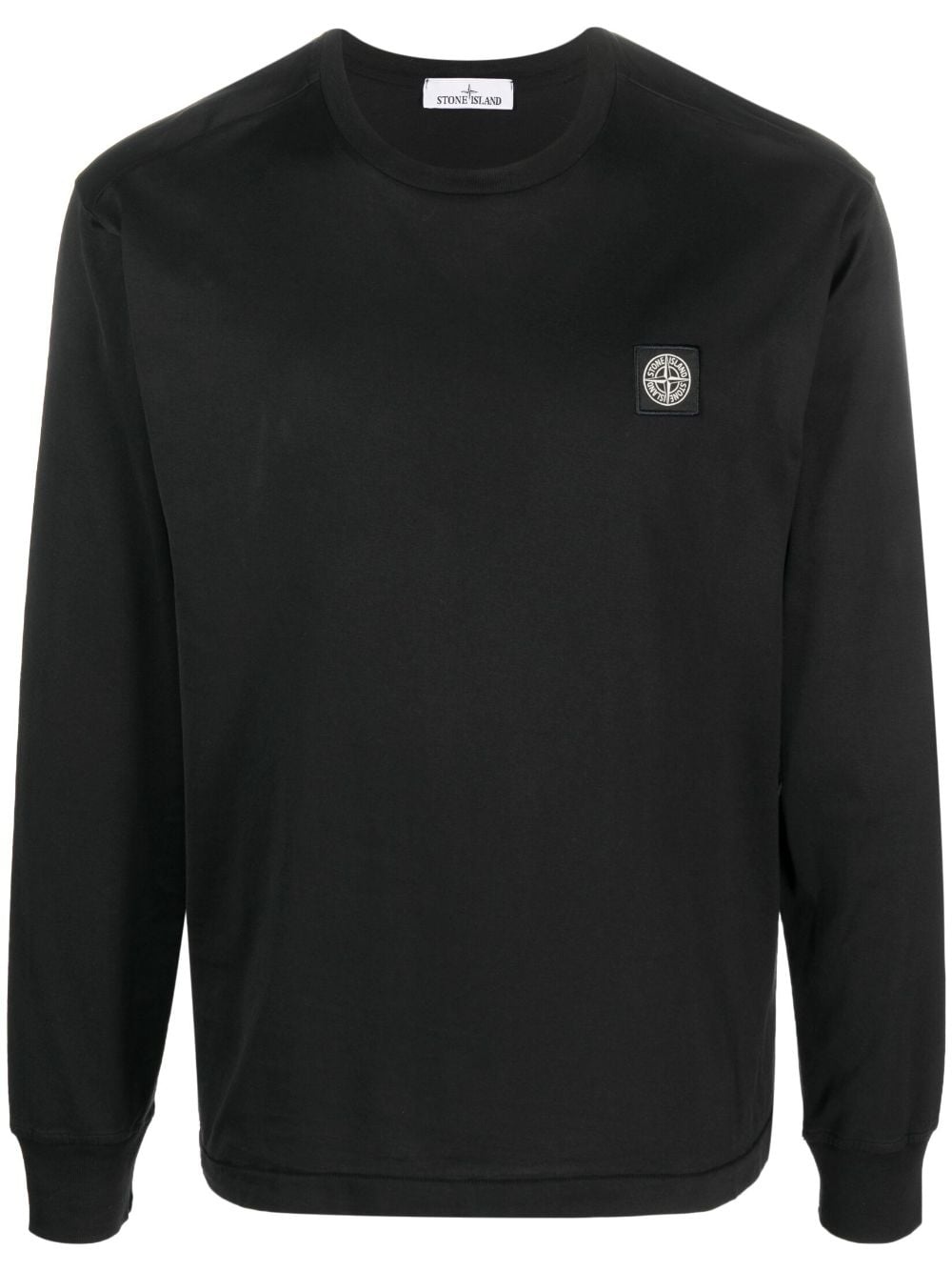 Compass-patch long-sleeve T-shirt - 1
