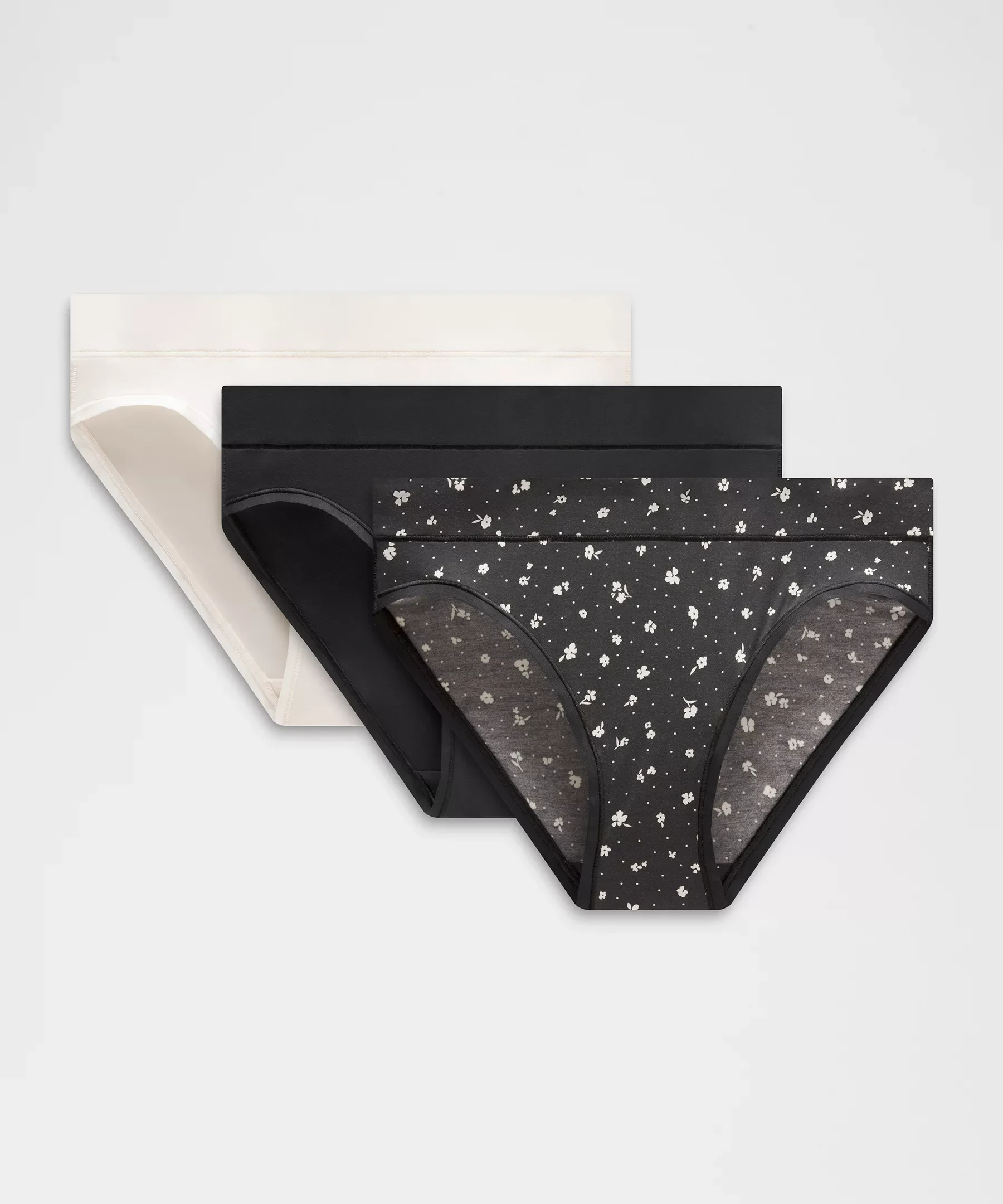 UnderEase Mid-Rise Bikini Underwear *3 Pack - 1