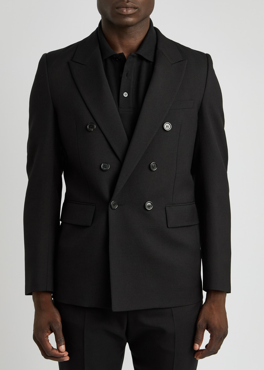 Saint Laurent Double-breasted Wool Blazer - 2