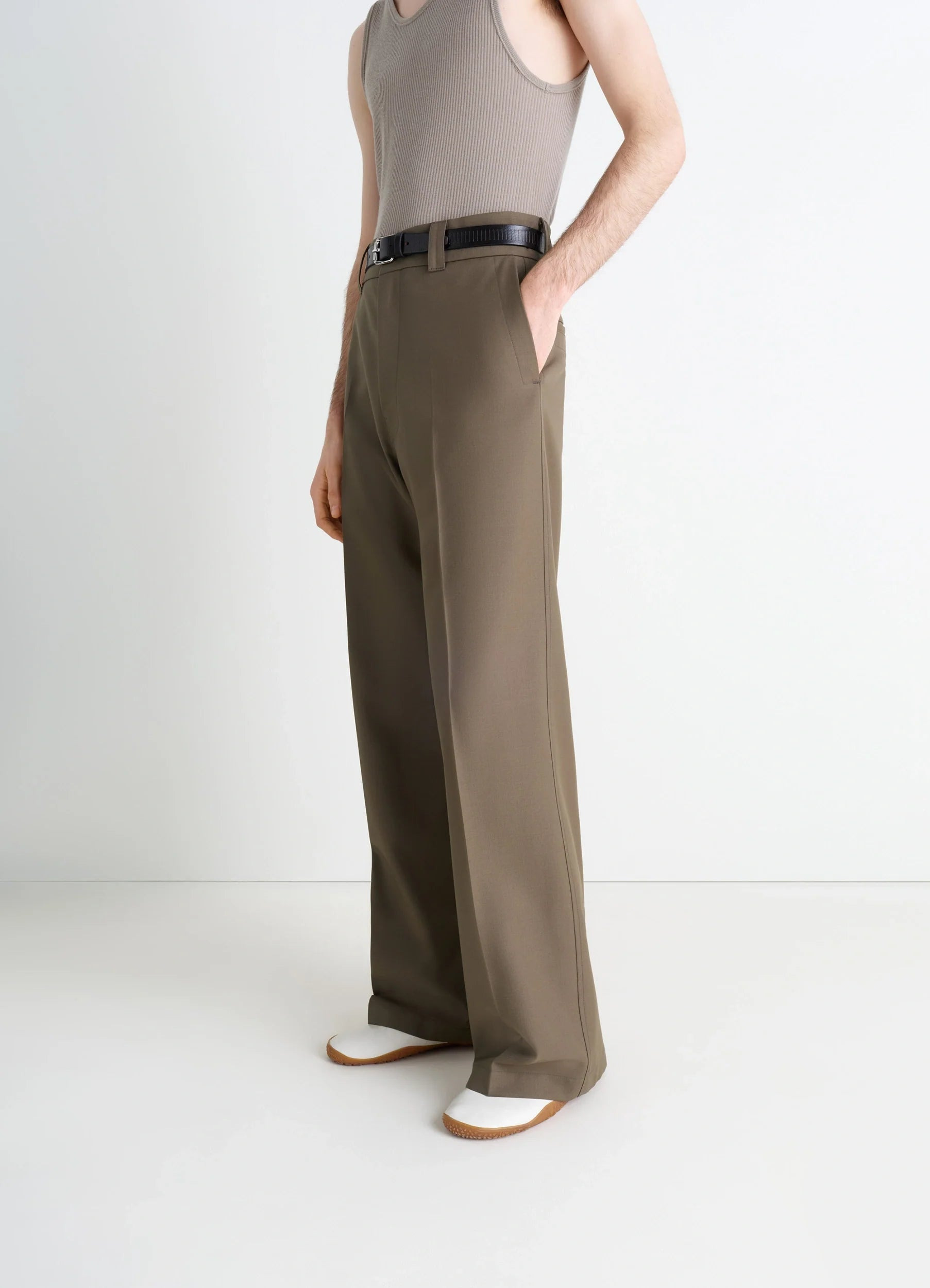 STRAIGHT TAILORED PANTS - 6