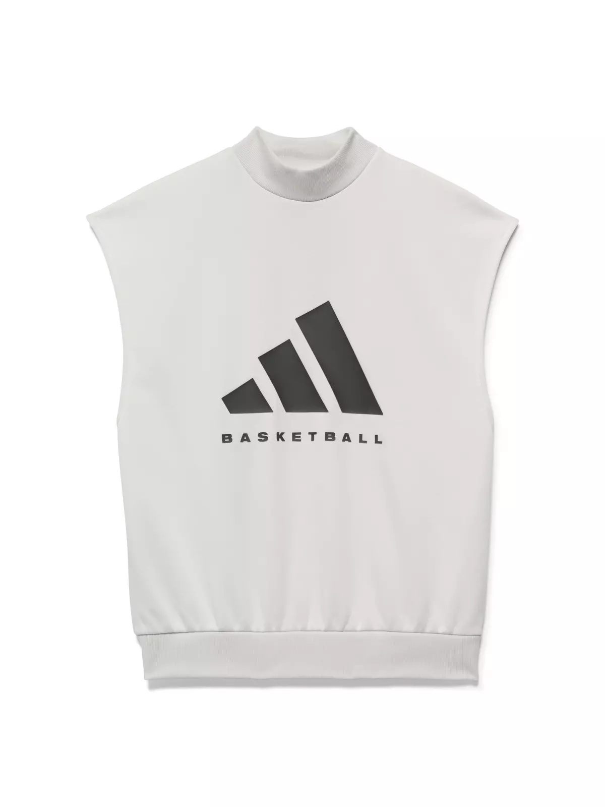 Unisex Basketball Sleeveless Sweatshirt - Talc - 3