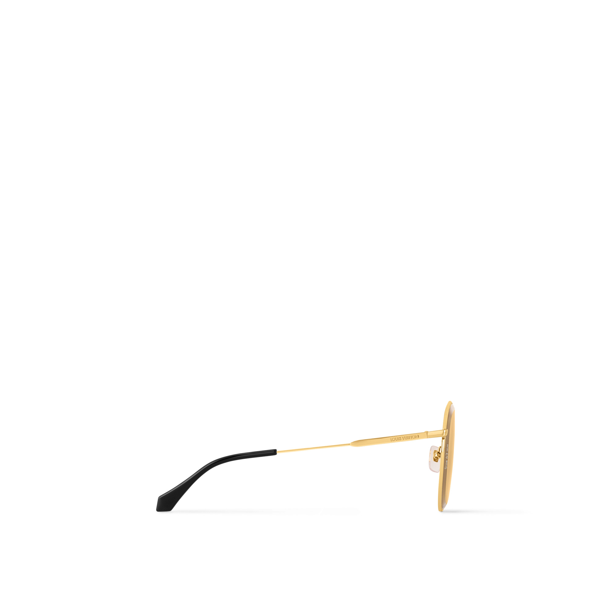 LV Super Vision Metal Pilot Sunglasses - 2