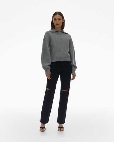 Helmut Lang CROPPED HALF-ZIP SWEATER outlook