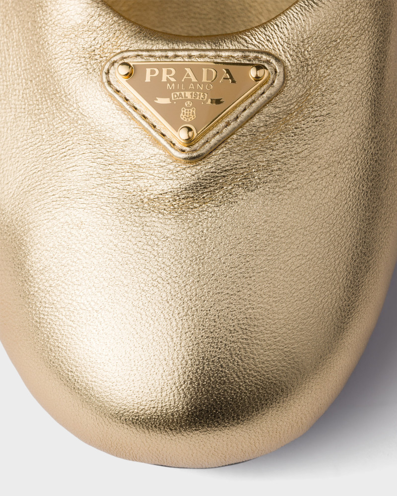 Mordoré nappa leather ballerinas 6