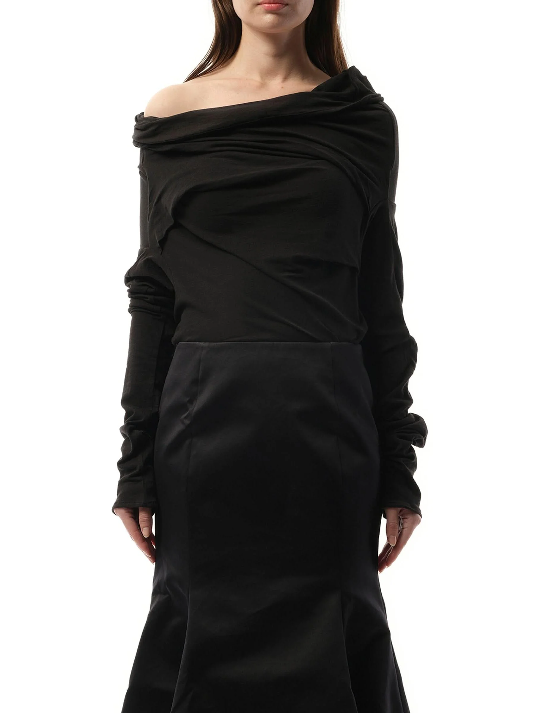 Burgeon Skirt in Black - 1