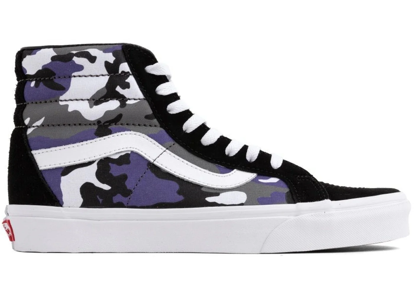 Vans Sk8-Hi Pop Camo Black Heliotrope - 1