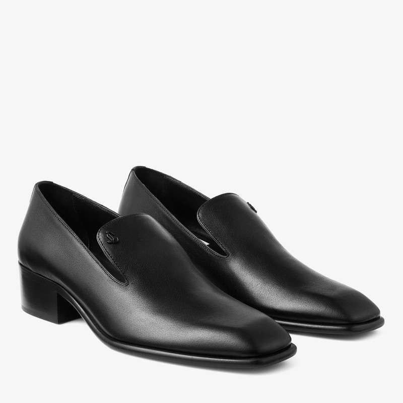 Eliot Slipper 45 Black Vintage Leather Slippers 2