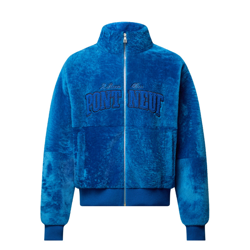 Signature Shearling Track Top Blouson 1