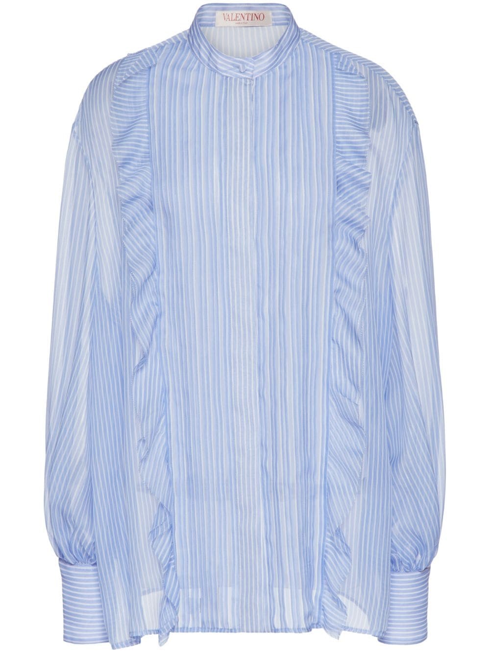 Classic Stripes chiffon shirt - 1