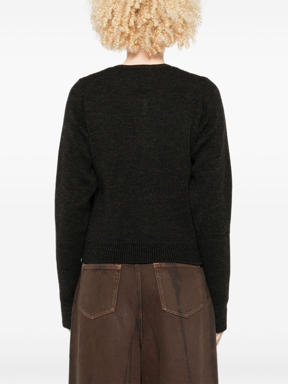 button-front cardigan - 4