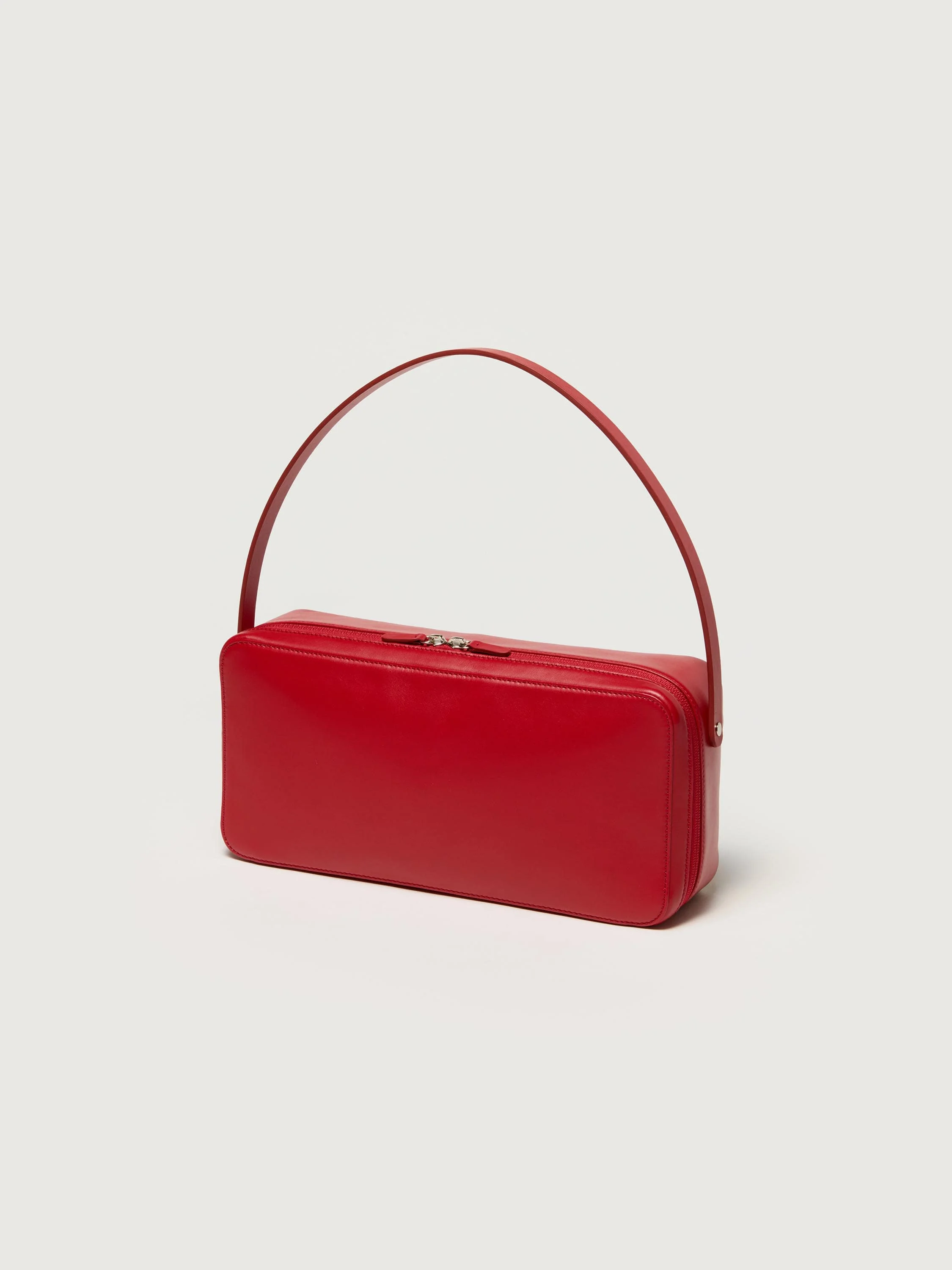 LEATHER SQUARE BAG MADE BY AETA - 1