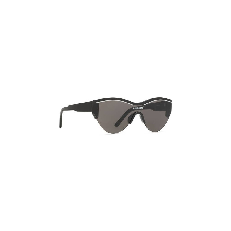 BALENCIAGA Women's Ski Cat Sunglasses in Black outlook