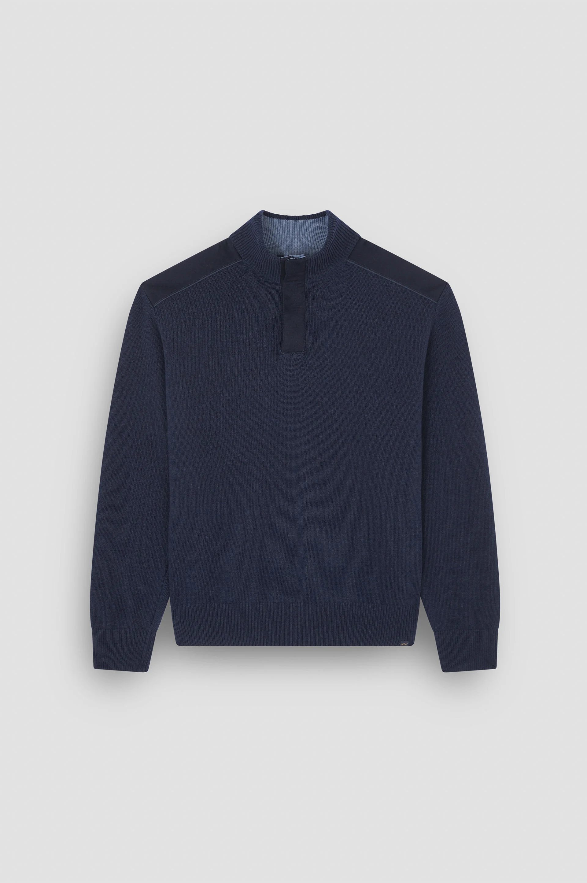 TYPHOON® PLATINUM WOOL CASHMERE HALF ZIP SWEATER - 1