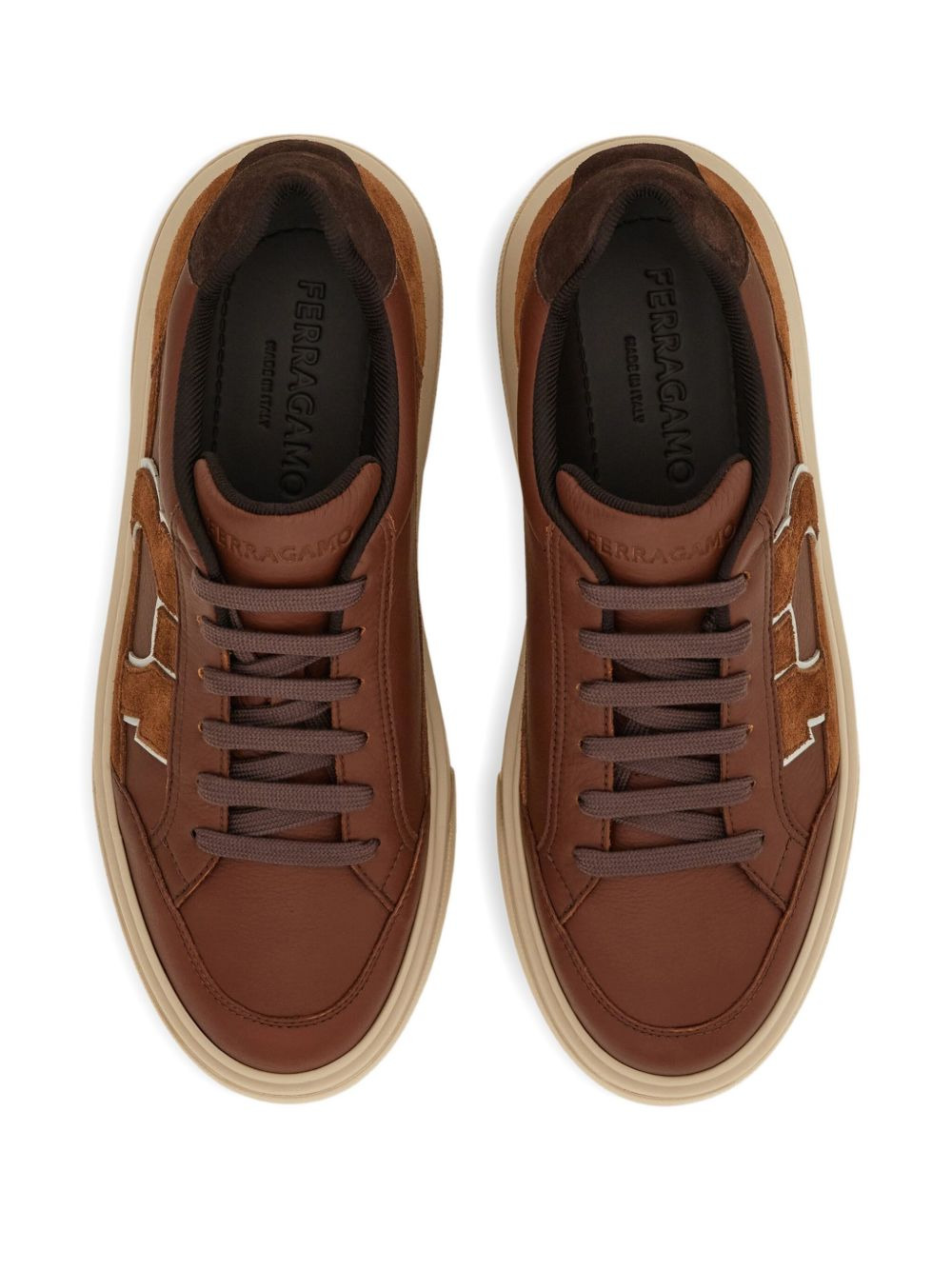 suede leather sneakers - 3
