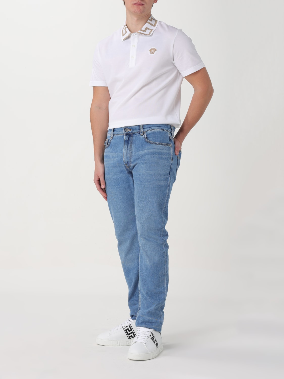 Polo shirt men Versace - 2