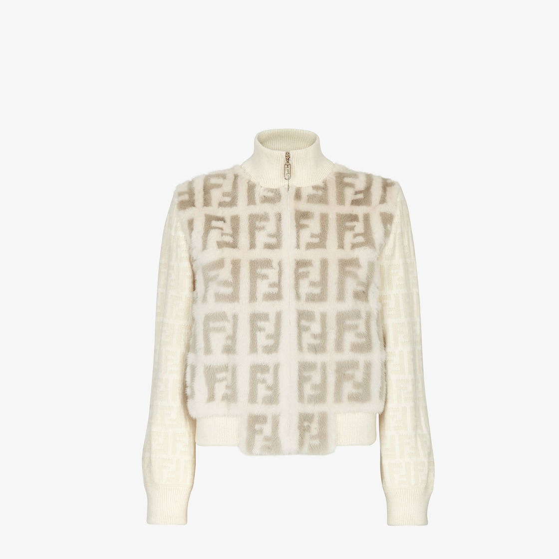 White mink bomber - 1