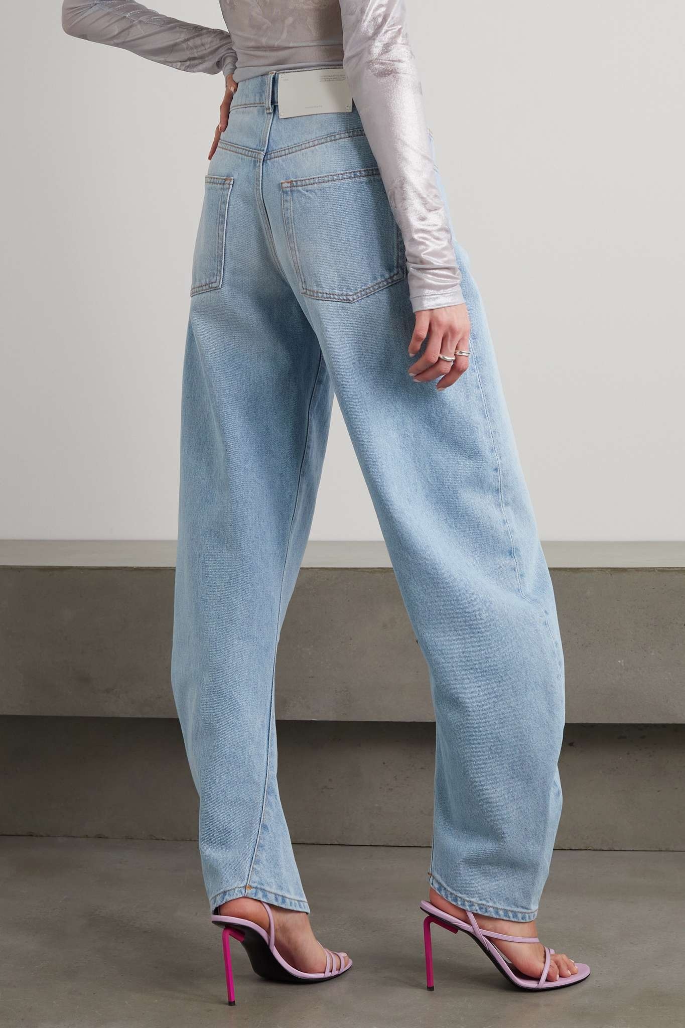 High-rise tapered jeans - 4