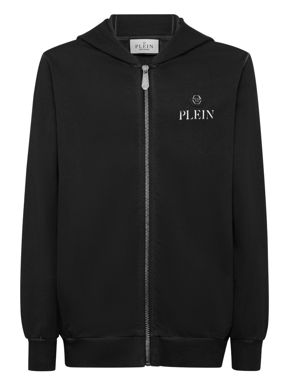 logo-patch hoodie - 1