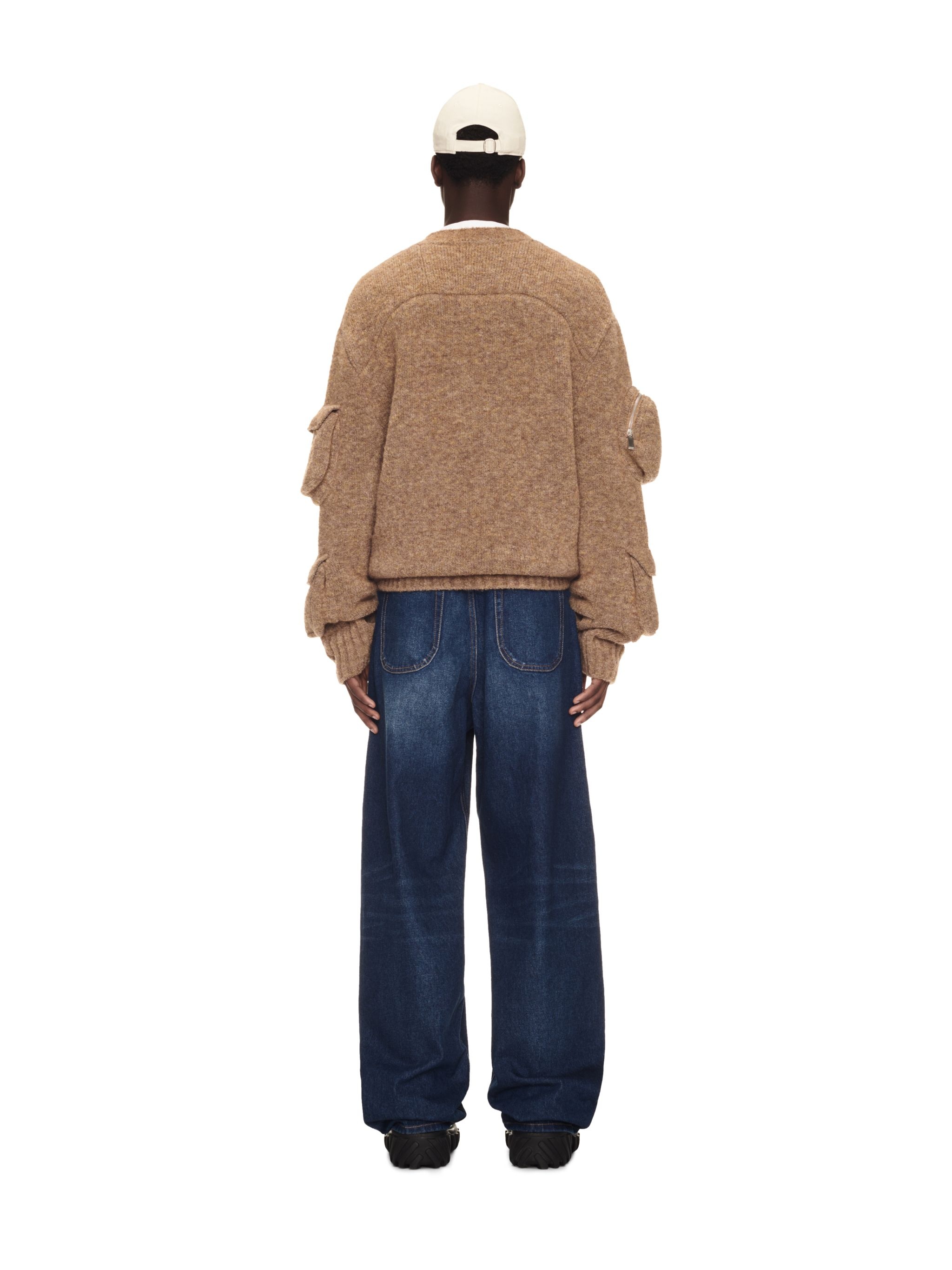 Eyelet Loose Jeans - 4