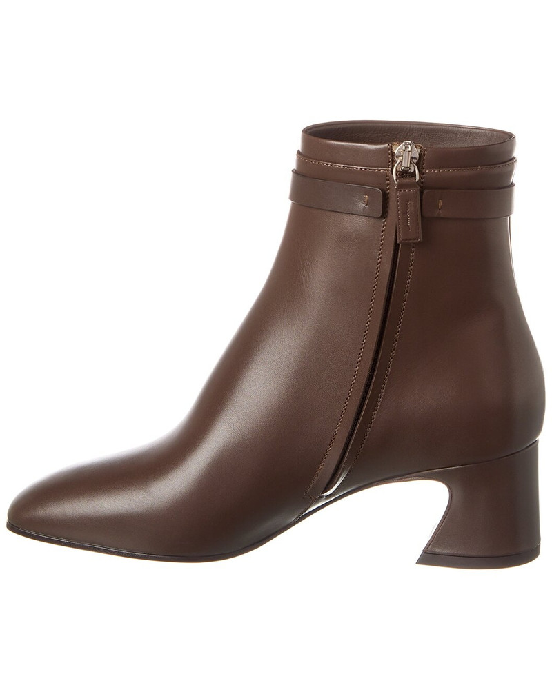 FERRAGAMO Ferragamo Rego Leather Bootie outlook