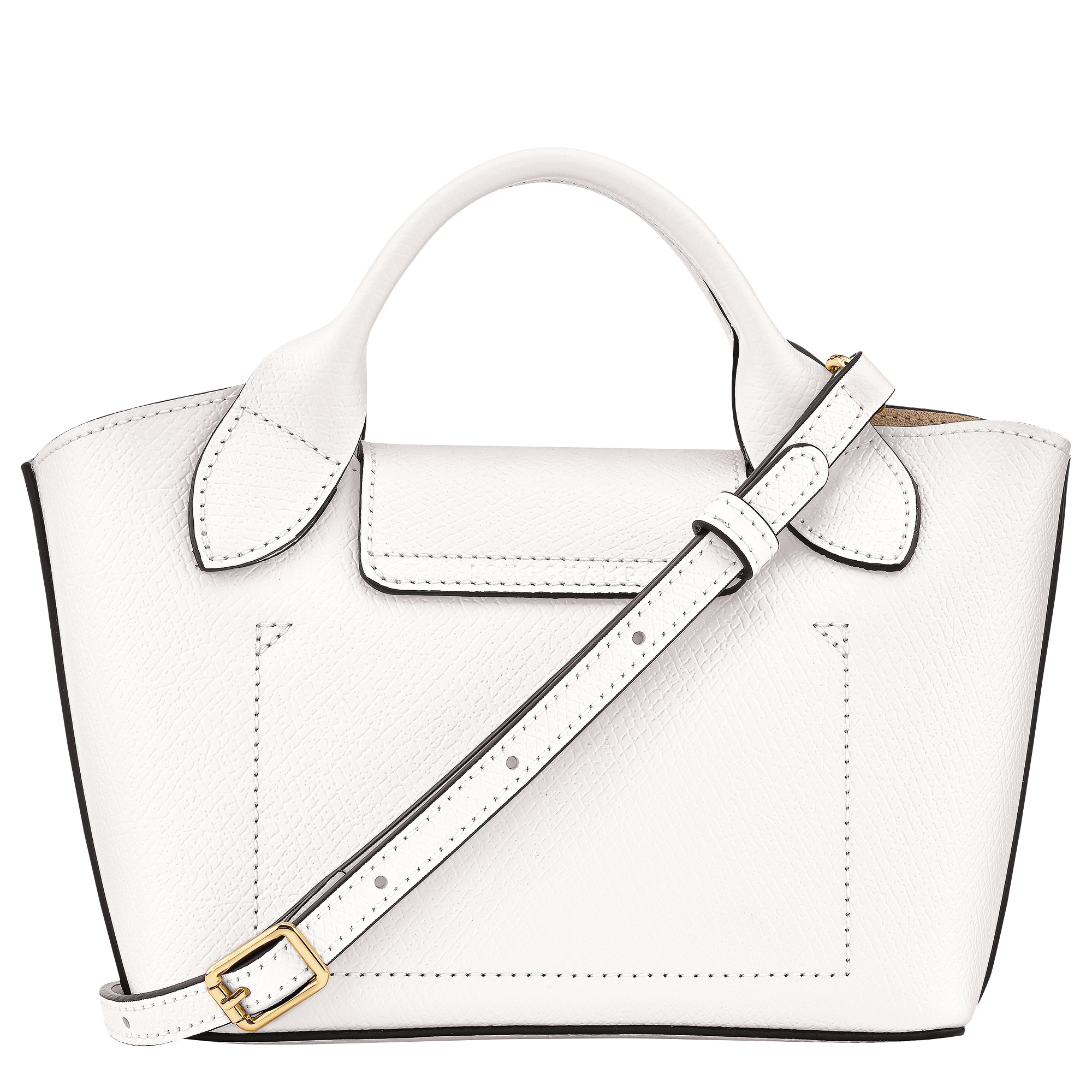 Épure Tote bag White - Leather - 4