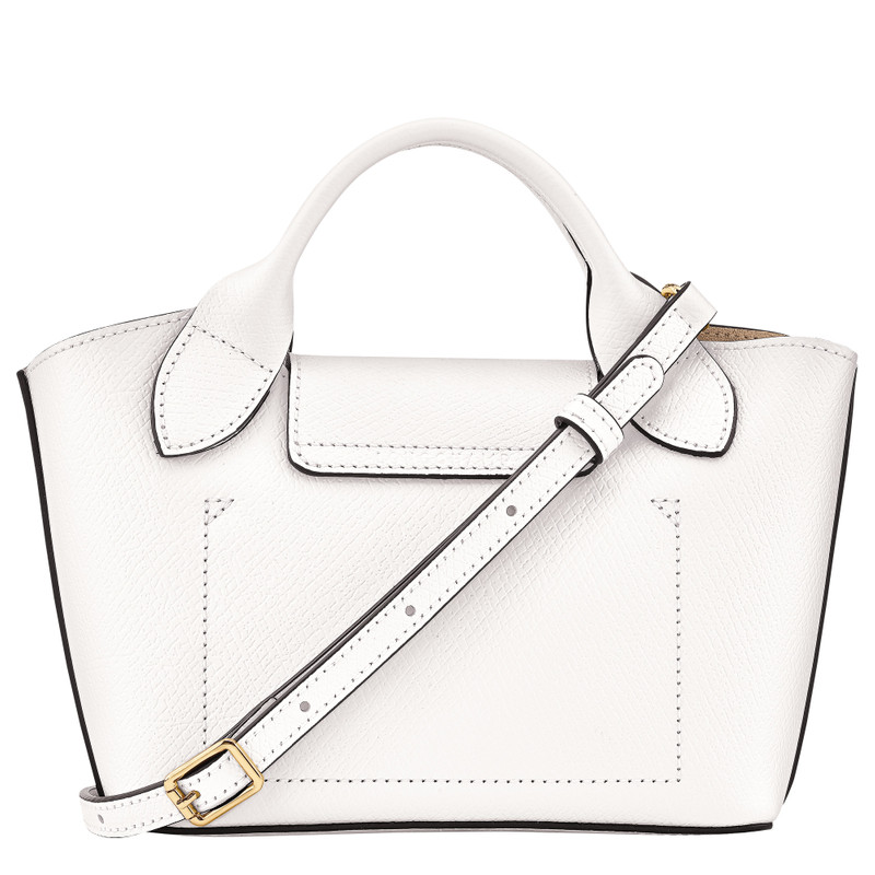 Épure Tote bag White - Leather 4