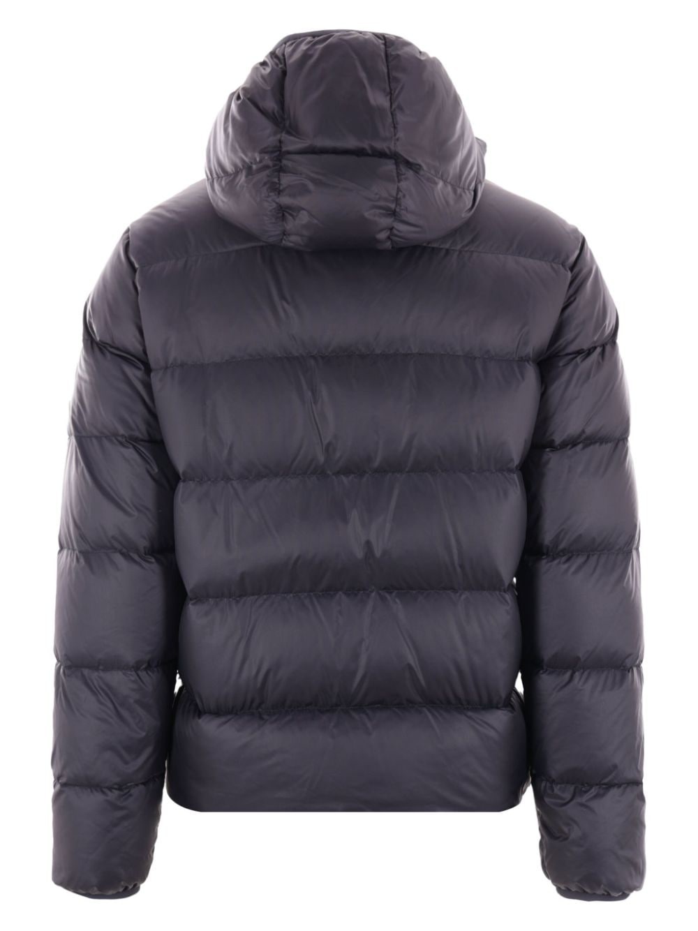 logo-print padded jacket - 2