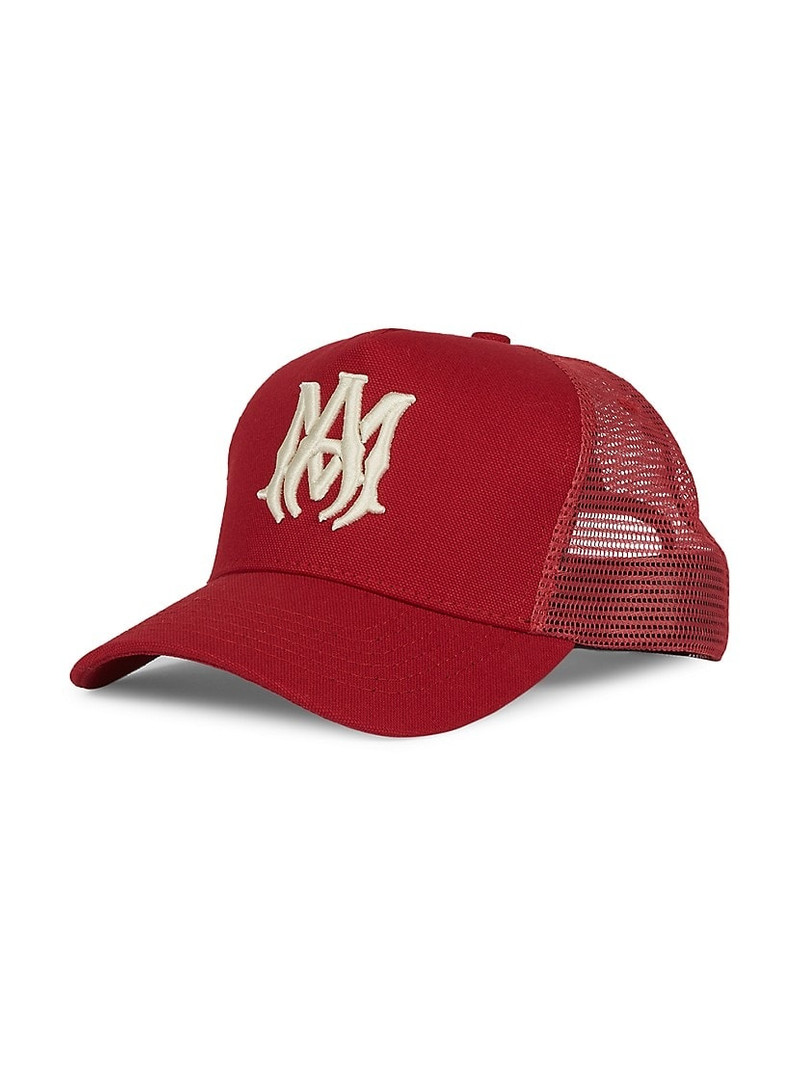 MA Logo Trucker Hat Red 1