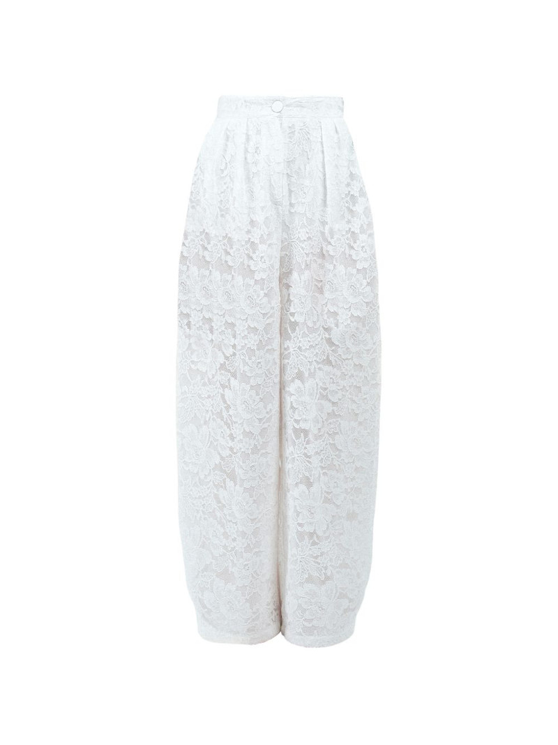 lace carrot trousers 1
