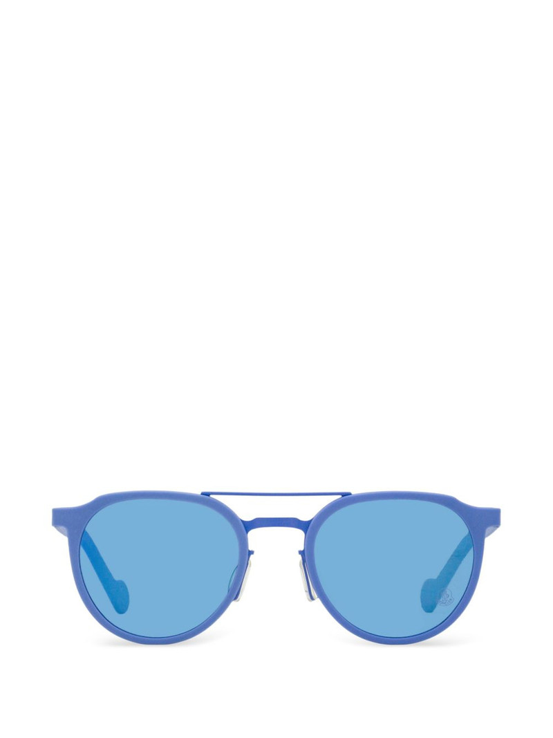 oval-frame sunglasses 1