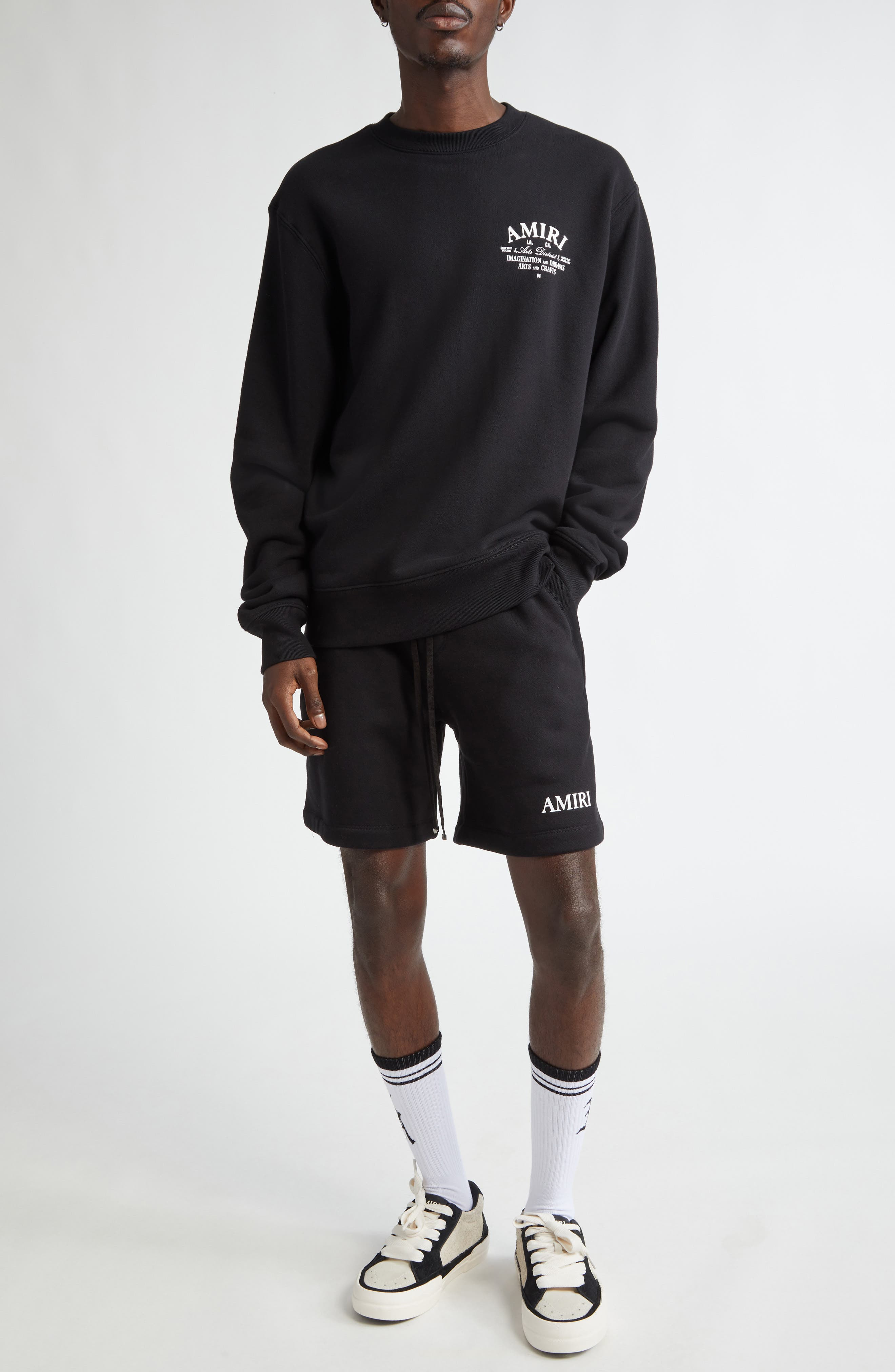 Arts District Cotton Crewneck Graphic Sweatshirt - 2