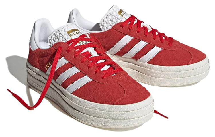 (WMNS) adidas Gazelle Bold 'Red' ID6990 - 3