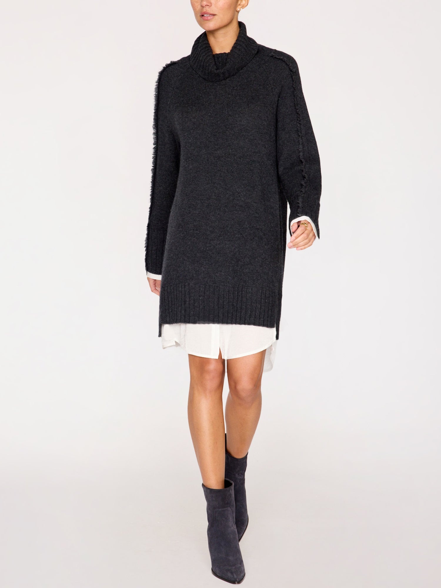 The Jolie Layered Fringe Dress - 6