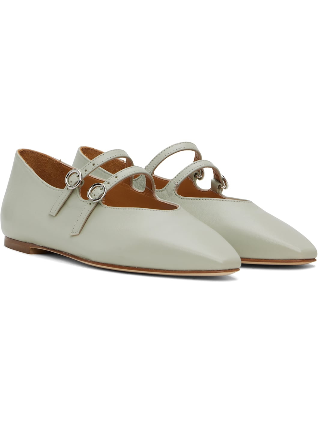 Gray Franny Ballerina Flats - 4