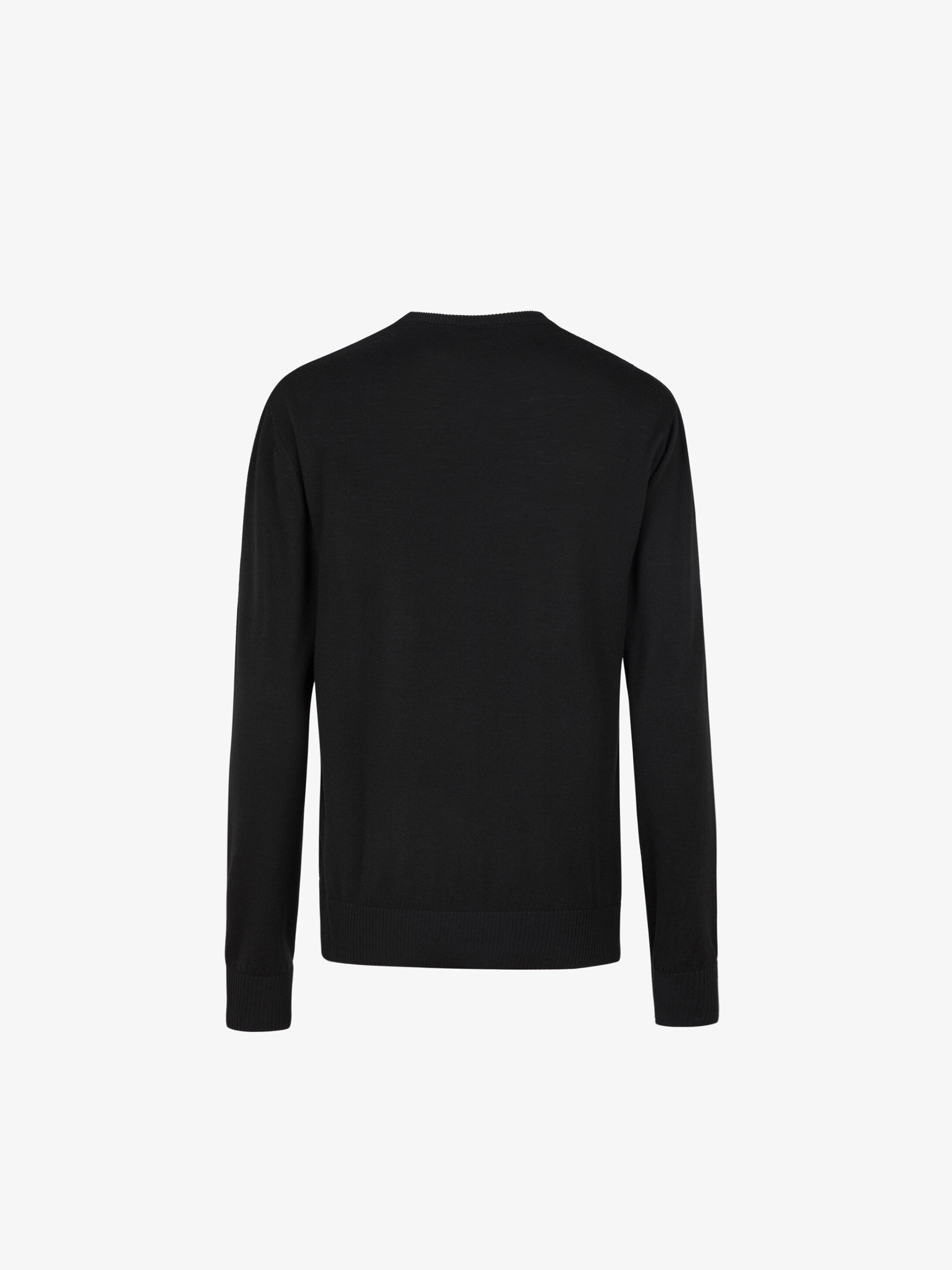 GIVENCHY LABEL sweater in merinos - 3