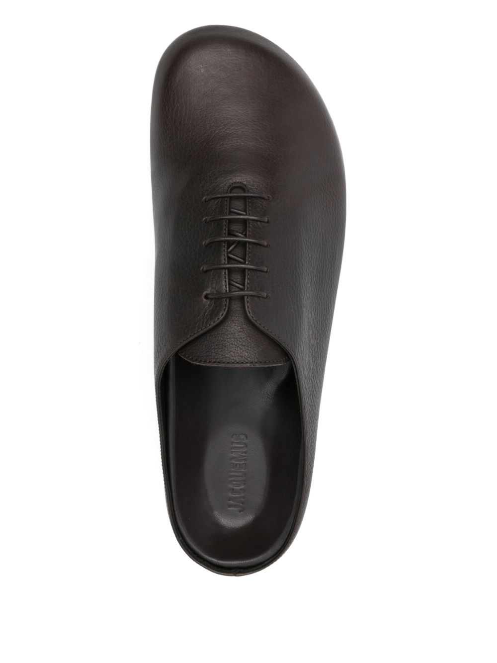 lace-up mules - 4