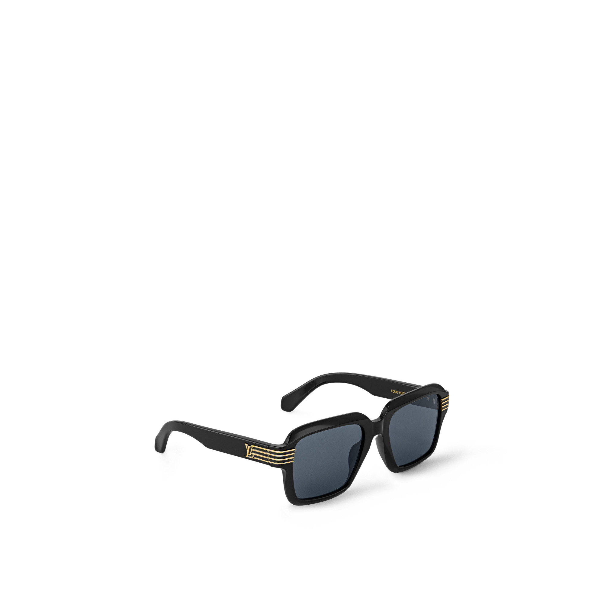 LV Slide Large Square Round Sunglasses - 3