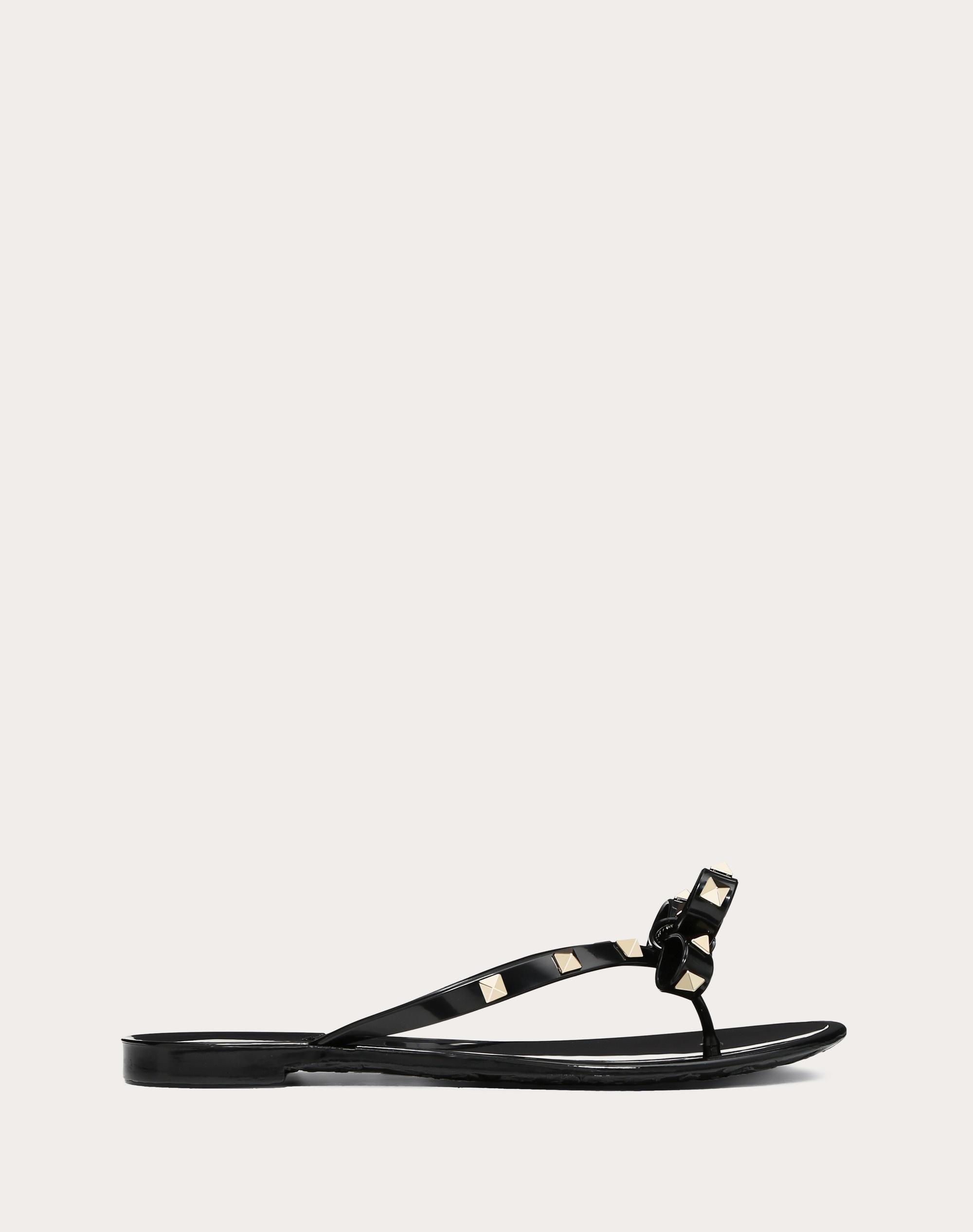 Valentino RUBBER ROCKSTUD THONG | REVERSIBLE