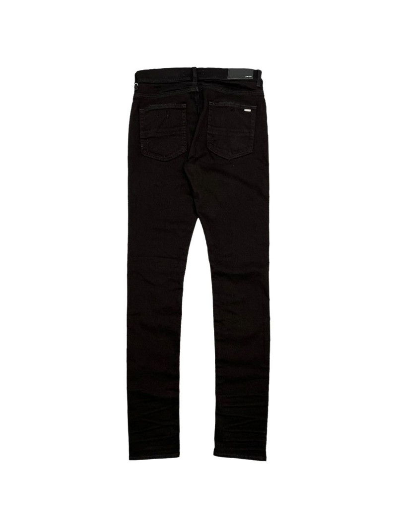 AMIRI MX1 bandana-patch "Black" jeans outlook