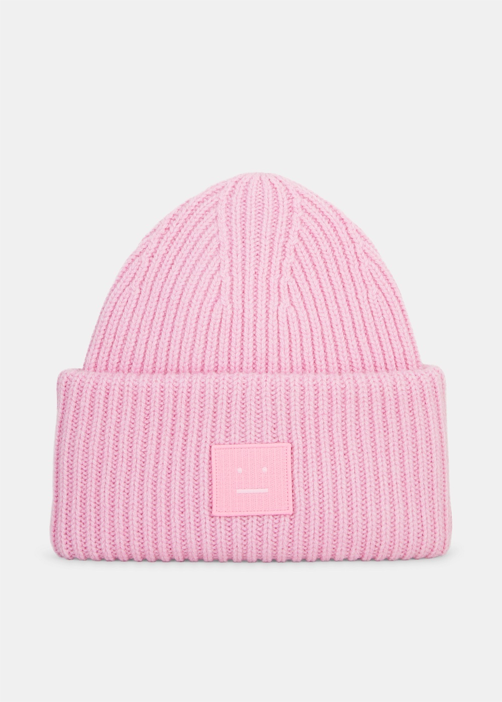 Pink Face Logo Beanie - 1