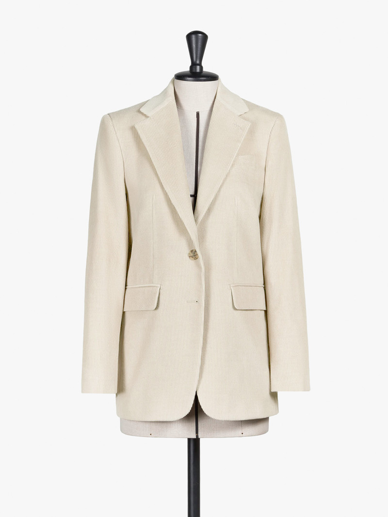 KUBAN Corduroy single-breasted blazer - 1